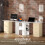 Homcom HOMCOM Computer Desk - Home Office Desk - Writing Table 5