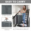 Large Laundry Basket 2-Pack 75L Tall Hampers Collapsible Washing 4