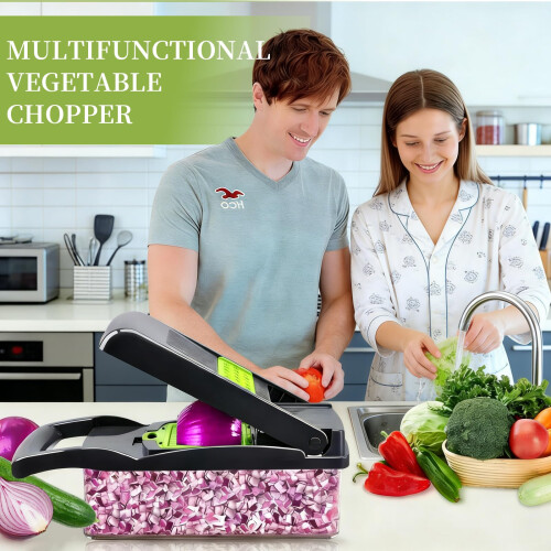 Vegetable Chopper - 18-in-1 Mandoline Slicer 1