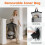 SOLEDI 100L Laundry Basket with Lid Large Washing Basket 6