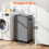 SOLEDI 100L Laundry Basket with Lid Large Washing Basket 5