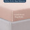 Fitted Sheet Double - Sepia Rose - Pre-Washed 4