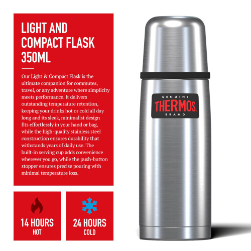Thermos Thermos - Light and Compact Flask (350ml) 2