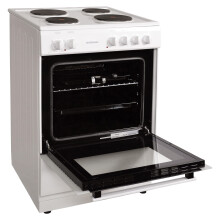 Statesman NAPIER60EW Single Cavity Electric Cooker Integrated Grill 60cm Wh