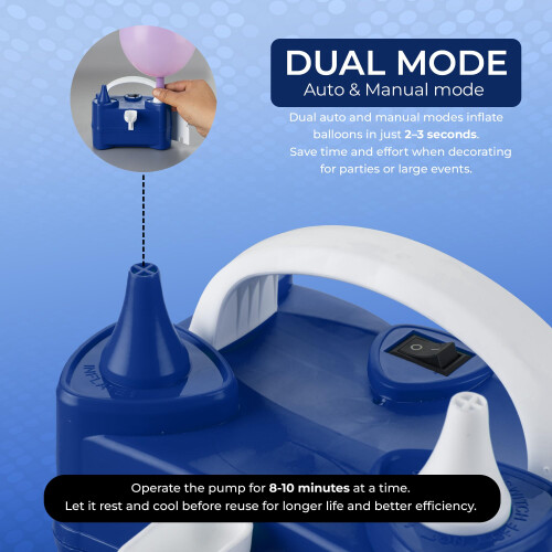 Scott 11 Electric Balloon Pump with Dual Nozzle 2
