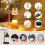 JEKEMORYE Candle Warmer Lamp with Timer - Electric Wax Melter 6