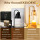 JEKEMORYE Candle Warmer Lamp with Timer - Electric Wax Melter 5