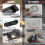 NiHome Extendable Sink Caddy & Tidy, Kitchen Sponge Holder, Drainer, Black 6