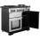 Rangemaster Rangemaster Professional Deluxe PDL100DFFSS/C 100cm Dual Fuel Range Co 4