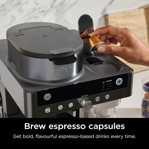 Ninja Ninja Prestige 2-in-1 Filter Coffee and Pod Capsule Machine with 2