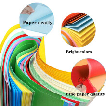 TYOREW 200 Sheets Coloured Paper - A4 Origami Paper Double Sided for C
