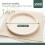 HAAGO 100 Strong Compostable Sugarcane Plates 4