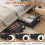 Somdot 48L Under Bed Storage Box - Large Capacity Under Bed Storage on 4