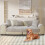 LINGKY Soft Velvet Sofa Covers Washable - Sofa Cushion Covers 2