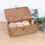 FEIALNDUO Wicker Shelf Baskets with Lid 3