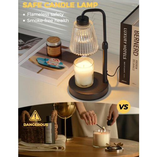 GODONLIF Candle Warmer Lamp with Timer Dimmable 1