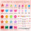 3700pcs Self Adhesive Gem Stickers - Multicoloured Gems for Crafting 3