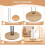 Paper Towel Holder Countertop - Standing Kitchen Roll Holder With Anti 3