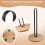 Paper Towel Holder Countertop - Standing Kitchen Roll Holder With Anti 5