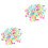 400St Glow Dekoratieve Aquariumgrind Plastic 2
