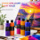 Nicpro 12 Colors Large Bulk Acrylic Paint Set (8.45 oz 2