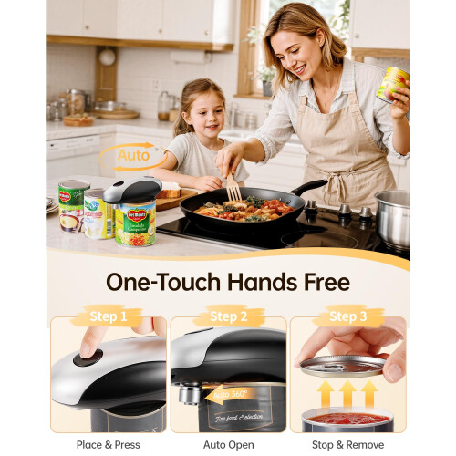 Bearwind Rechargeable Electric Can Opener - Smooth Edge 2