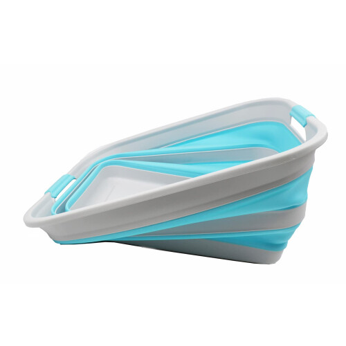 SAMMART 42L Collapsible Plastic Laundry Basket 2