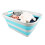 SAMMART 42L Collapsible Plastic Laundry Basket 5