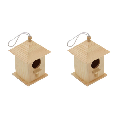 2St Durable Nest Voor Beige Outdoor Vogelaccessoire 1