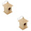 2St Durable Nest Voor Beige Outdoor Vogelaccessoire 5