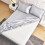 DuShow Satin Fitted Sheet Small Double 4ft 3