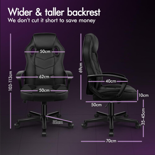 ELFORDSON ELFORDSON Gaming Chair - Video Game Chairs 1
