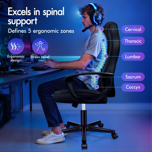 ELFORDSON ELFORDSON Gaming Chair - Video Game Chairs 2