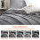EHEYCIGA Fleece Blanket Extra Large Throws for Settees Grey Throw 6