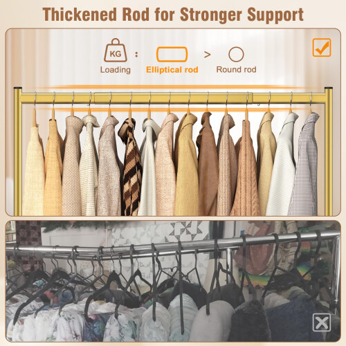 EAGMAK Heavy Duty Clothes Rail Load 180 KG 2