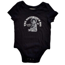 (24 Months, Black) Notorious B.I.G. Baby Brooklyn's Finest 94 Babygrow