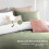 Soifox Superking Duvets Sets Sage Green and White 2