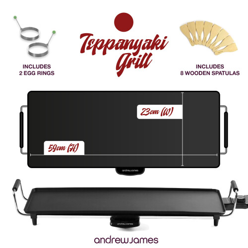 Andrew James Teppanyaki Grill Plate 2