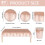 Rose Gold Shiny Glitter Diamond Party Tableware for Women/Girls 2