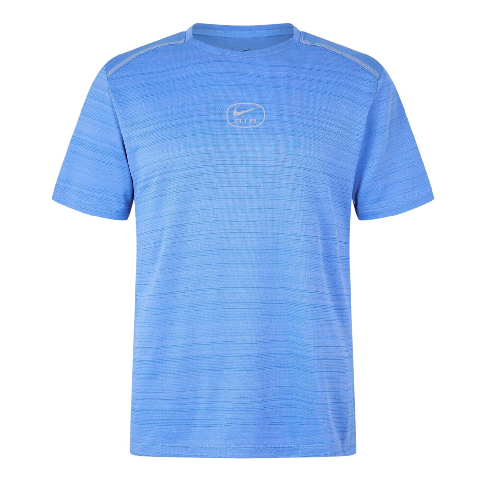 Nike (L, ) Mens Air Regular Athletic T-Shirt Blue