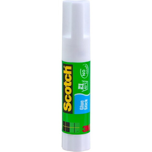 Scotch Scotch Permanent Glue Stick - 1 Pack of 5 Sticks, 8g per Stick 1