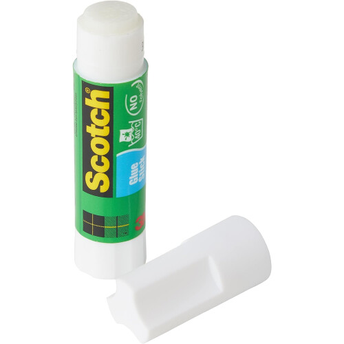 Scotch Scotch Permanent Glue Stick - 1 Pack of 5 Sticks, 8g per Stick 2