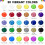 ARTKUNST Acrylic Paint Set - Paints 30 Colors x 36 ml 2