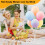 Nadisean 5 Sets Balloon Stand Kits - 71CM Balloon Stands for Table Wit 6