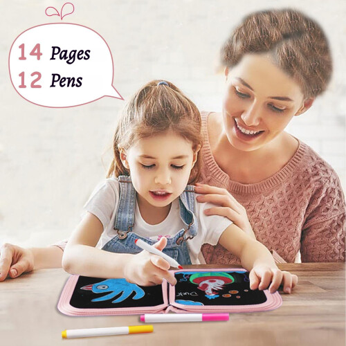 Funkprofi Erasable Coloring Book for Kids 2