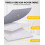 KALAHOL 90L Large Capacity Clothes Storage Bags with Zips 4