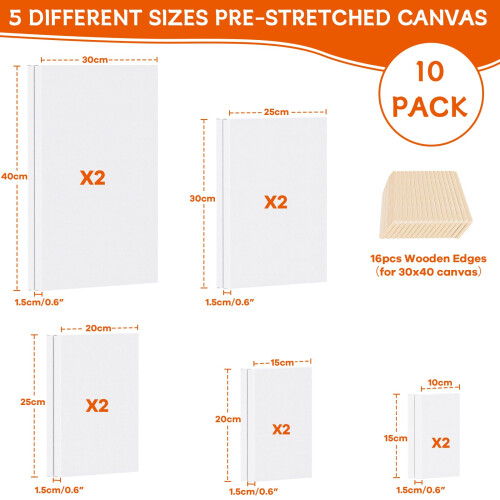 Koncci Stretched Canvas for Painting 1