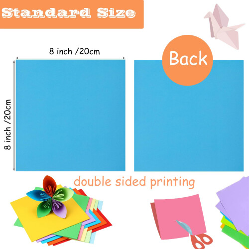 240 Sheets Origami Paper - 20x20 cm/8 Inch 1