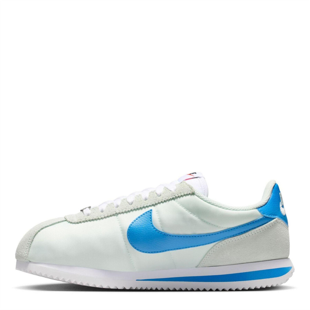Nike (6.5 Uk, Barley Green) Womens/Ladies Cortez Suede Trainers