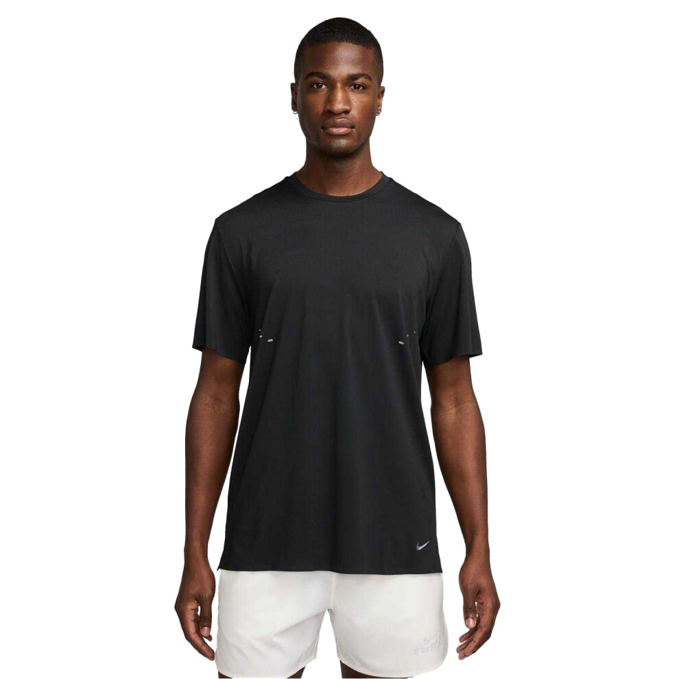 Nike (S, ) Mens Pinnacle Dri-Fit Running T-Shirt Black